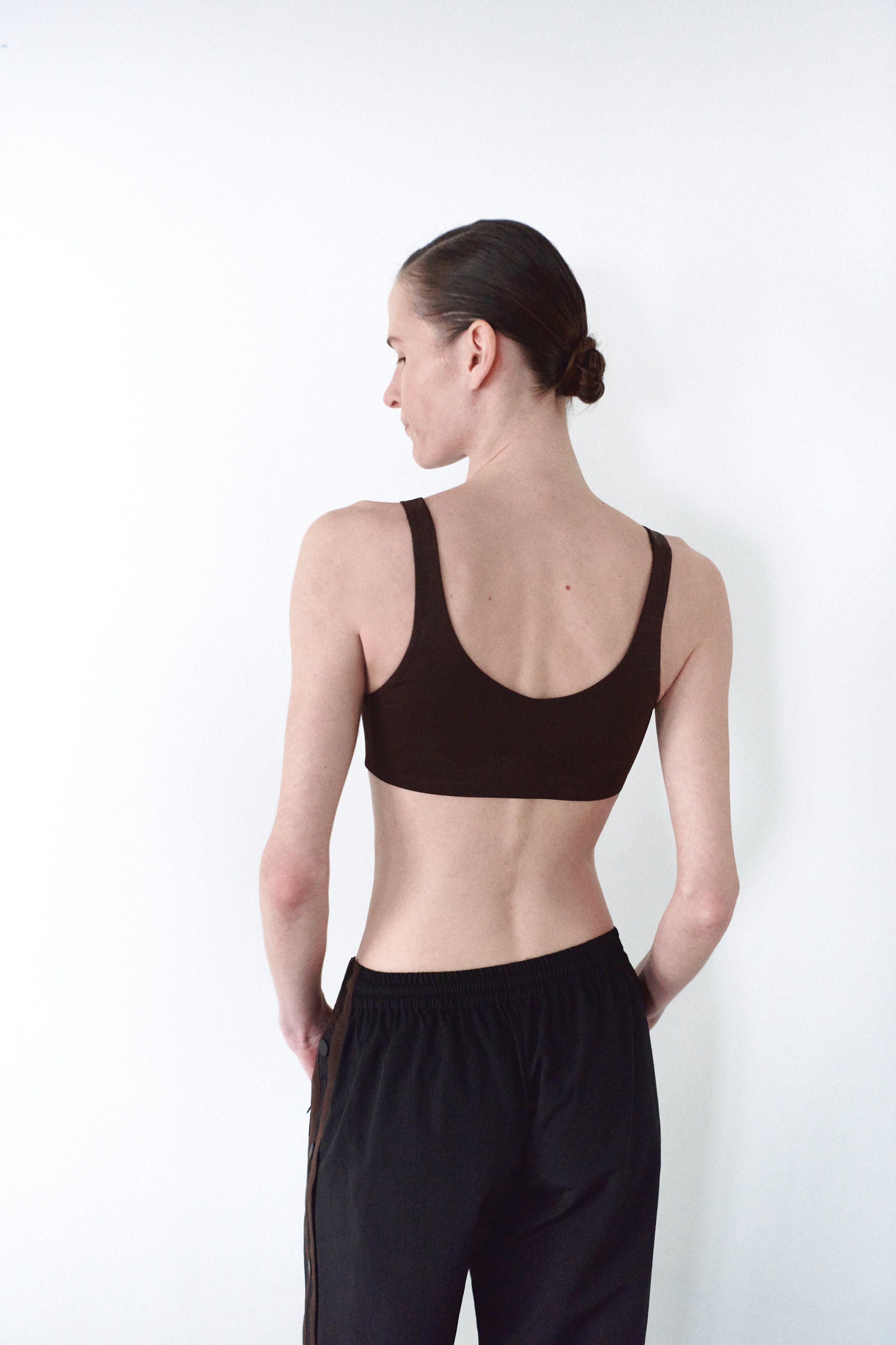 Brown Sports Bra