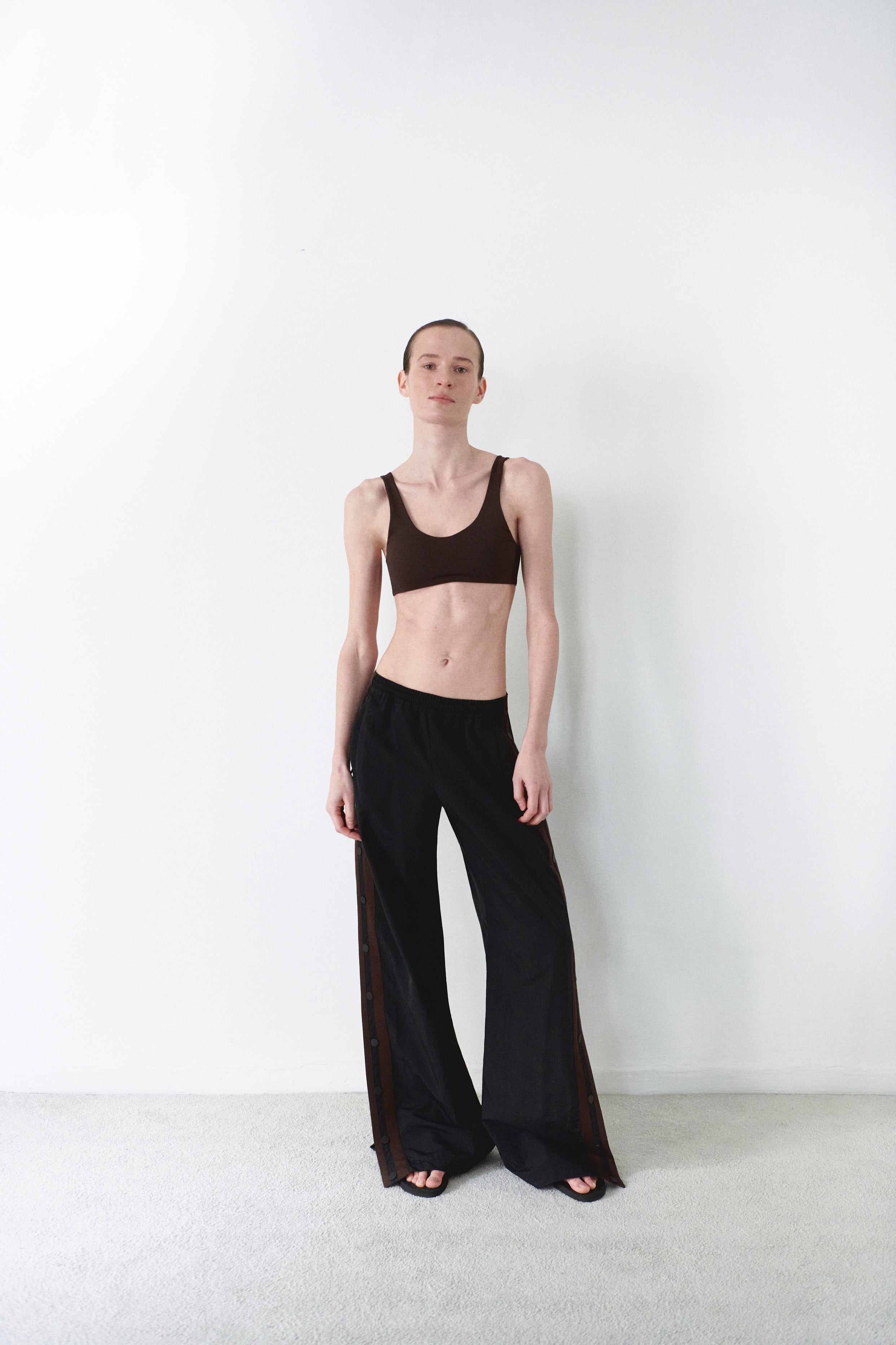 Brown Sports Bra