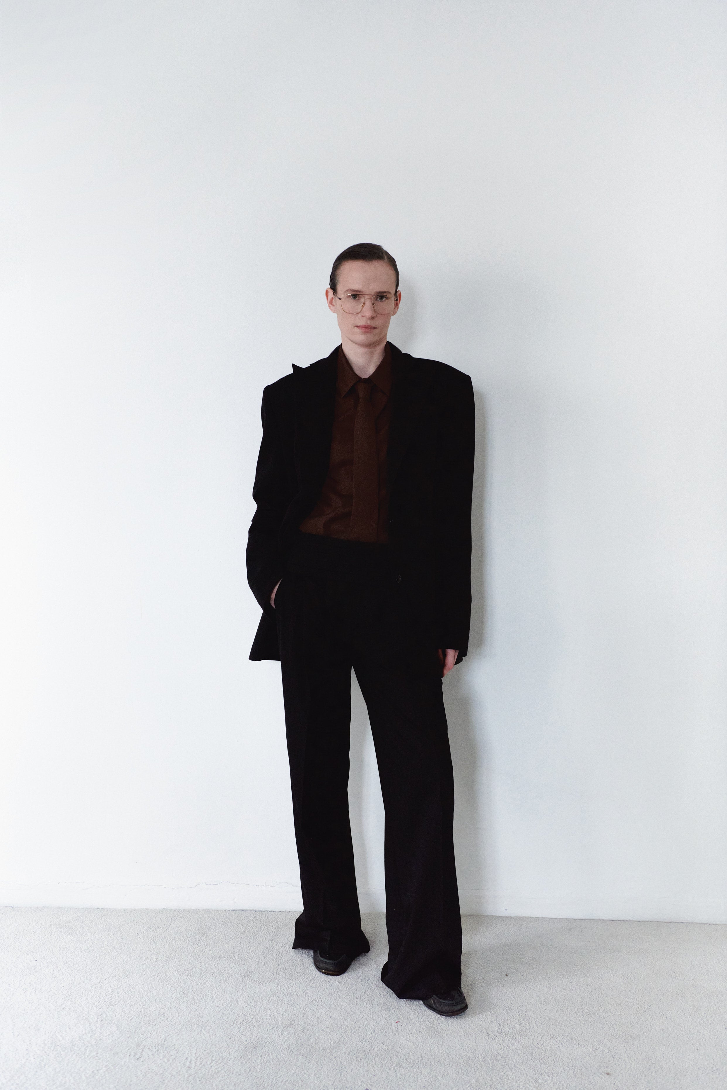 Siyah Unisex Blazer Ceket