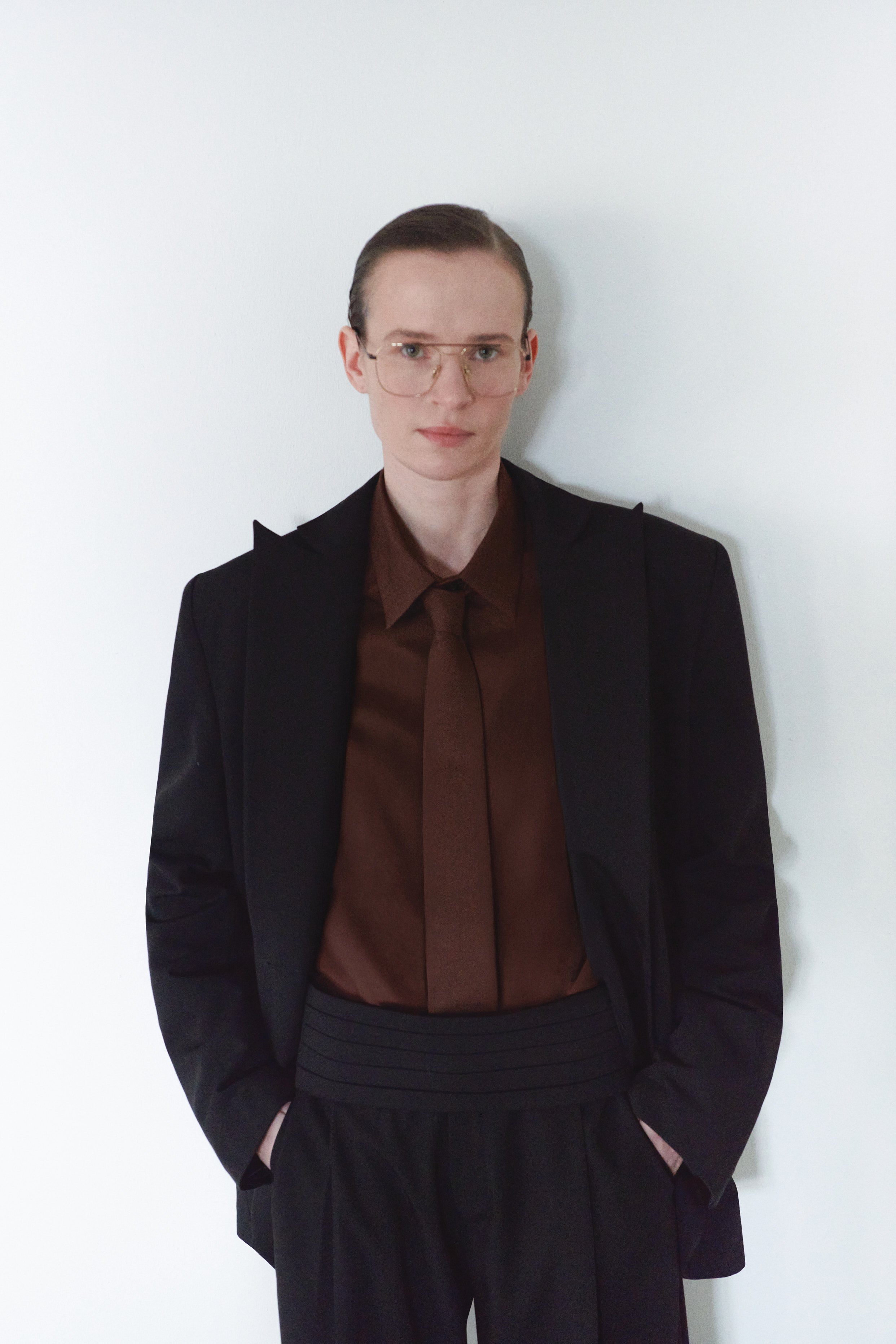 Siyah Unisex Blazer Ceket