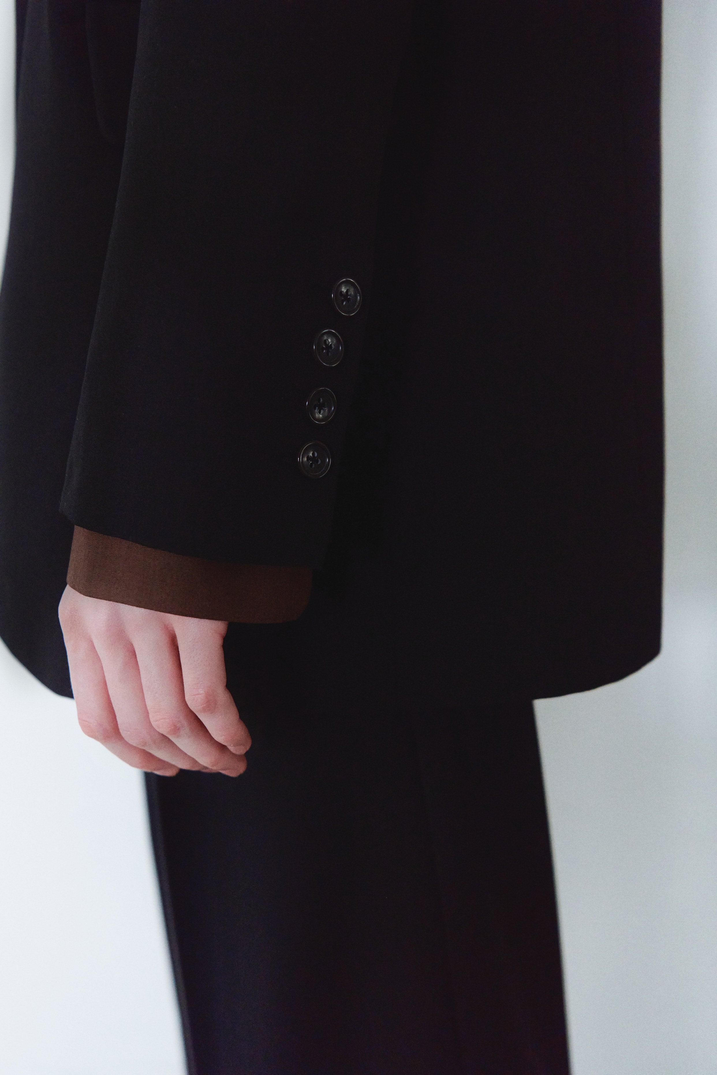 Siyah Unisex Blazer Ceket