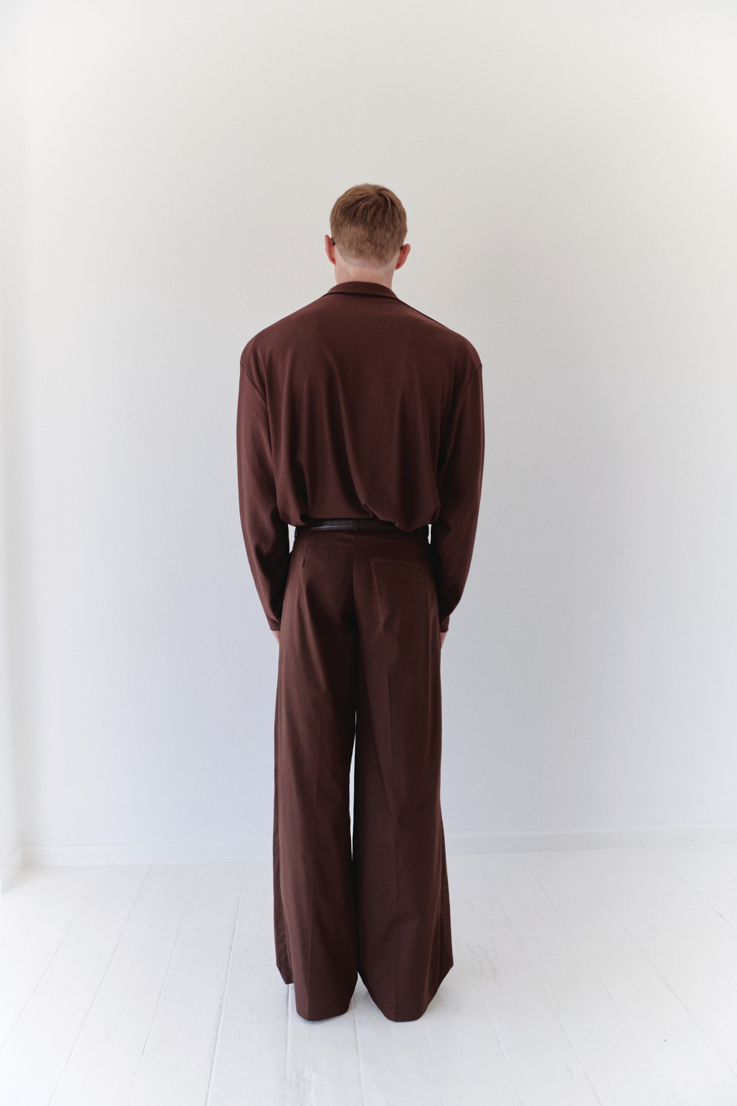 Brown Unisex Pants