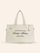 Signature Logo Canvas Duffle Bag
