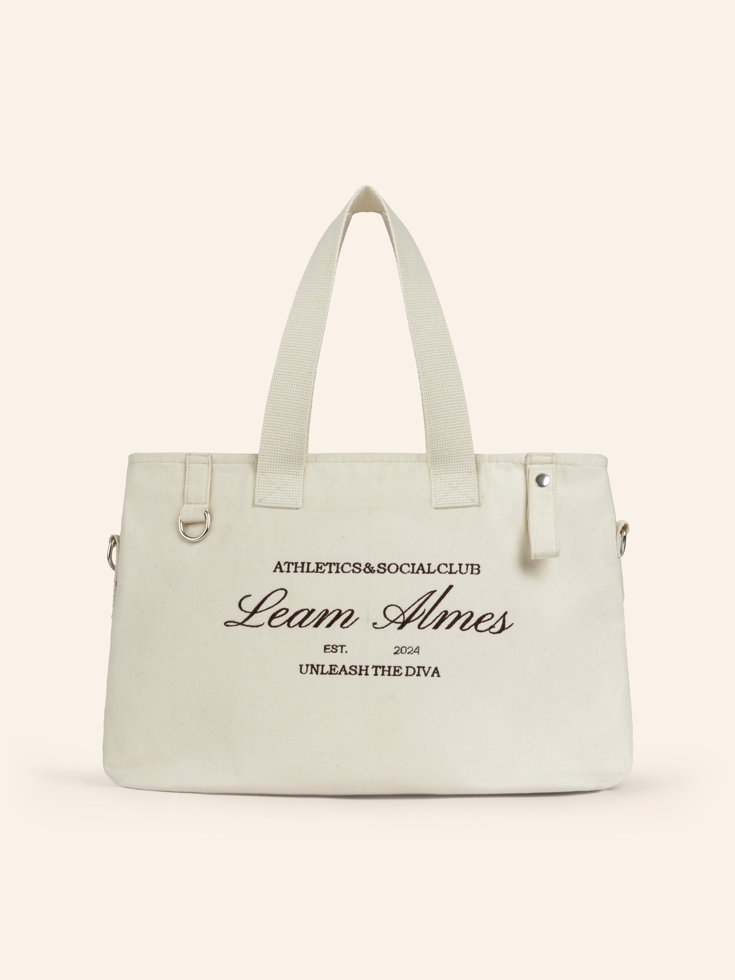 Signature Logo Canvas Duffle Bag
