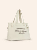 Signature Logo Canvas Duffle Bag
