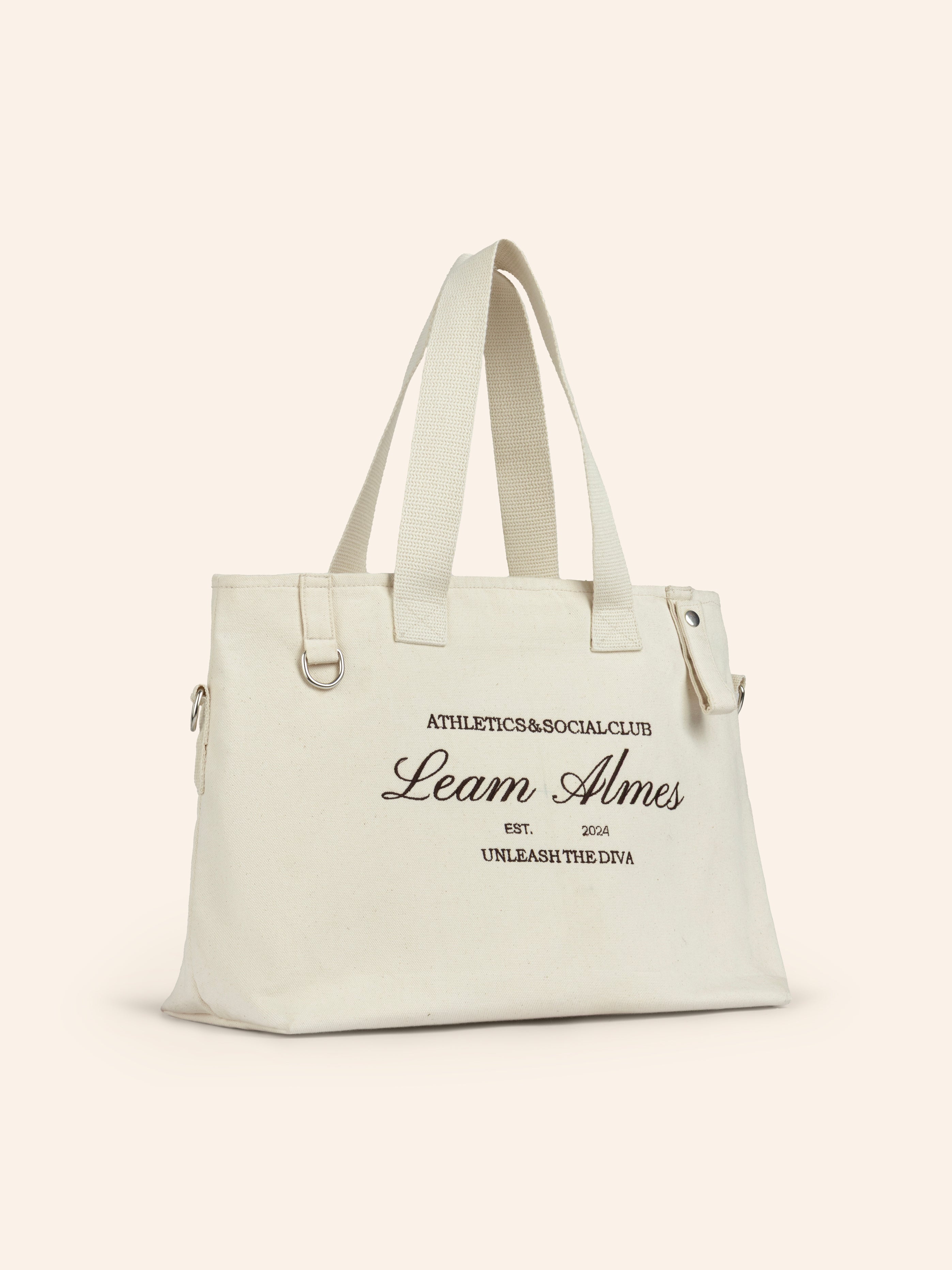 Signature Logo Canvas Duffle Bag