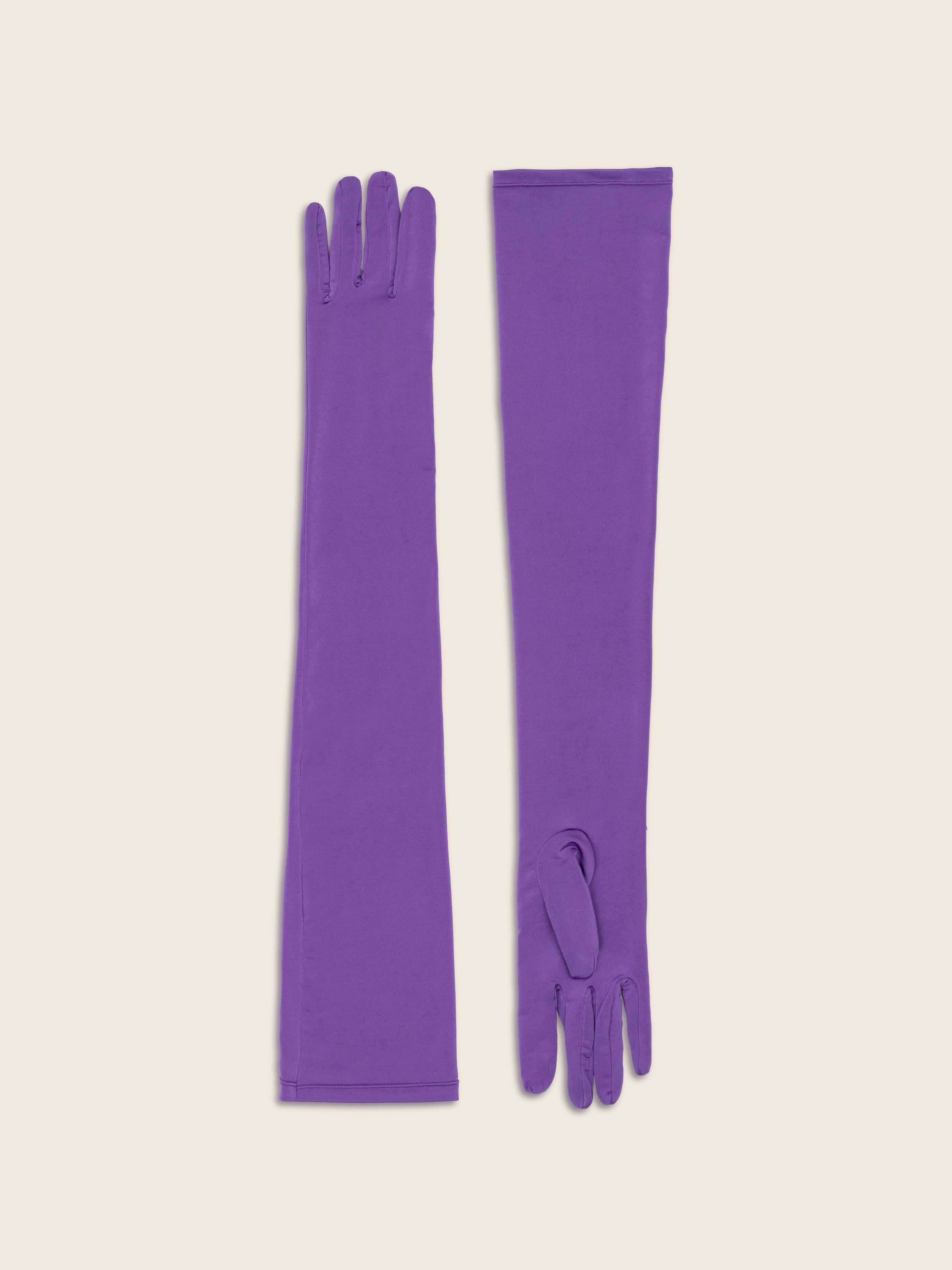 Purple Jersey Gloves