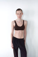 Brown Sports Bra