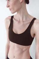 Brown Sports Bra