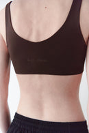Brown Sports Bra