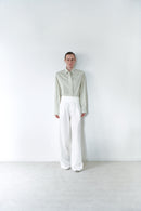 White Adjustable Cummerbund