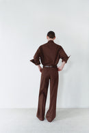 Kahverengi Unisex Pantolon