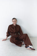 Kahverengi Unisex Pantolon