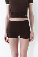 Brown Short Leggings