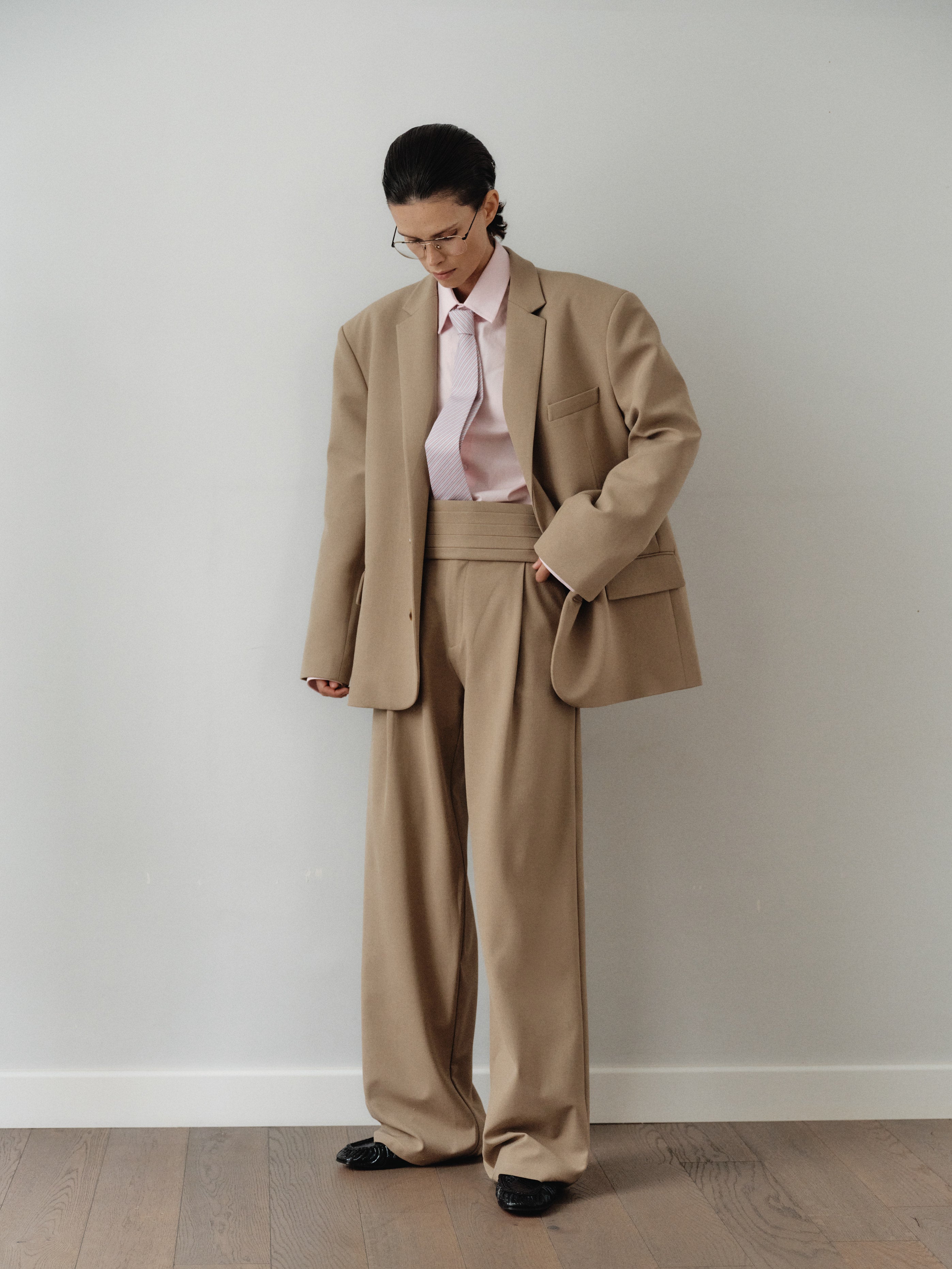 Camel Oversized Unisex Jacket