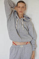 Grimelange Cotton Trackpants with Red Stripes