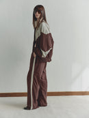 Beige&Brown Water Resistant Parachute Jacket