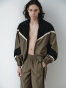 Multicolor Water Resistant Parachute Jacket