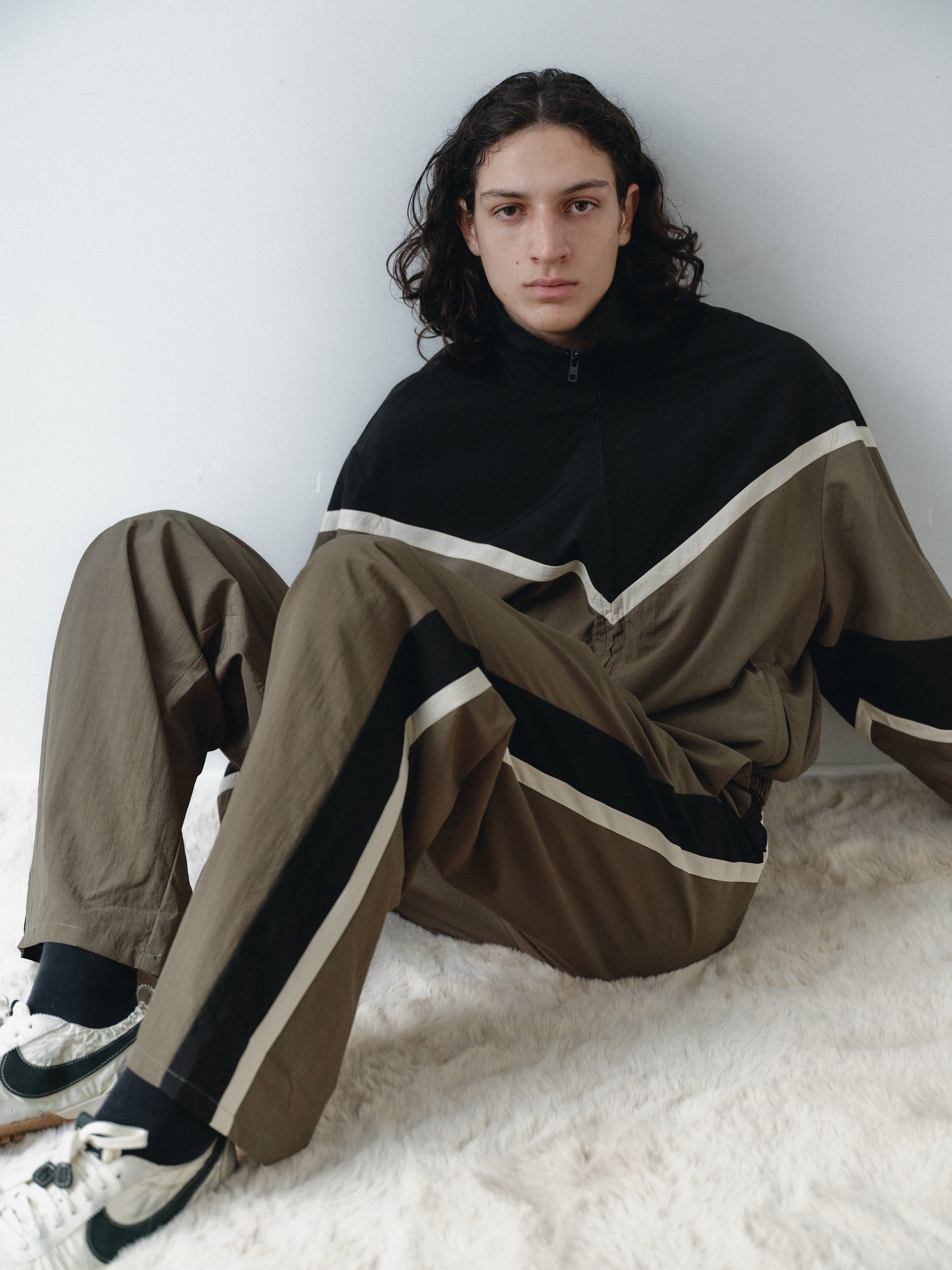 Multicolor Water Resistant Parachute Jacket