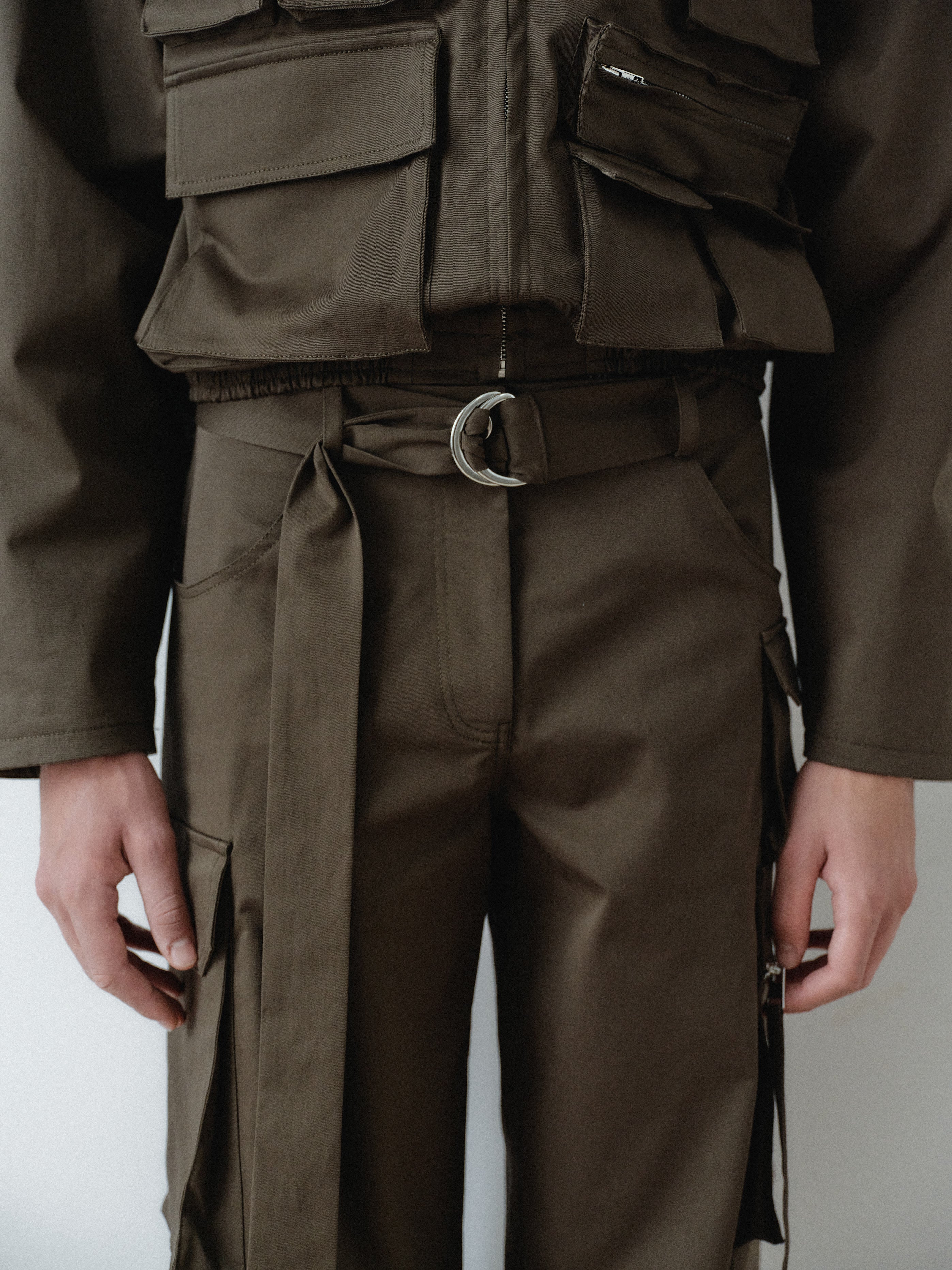 Khaki Cargo Pants