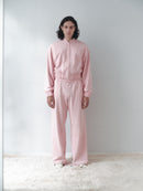 Pink Trackpants with Stone Logo Print