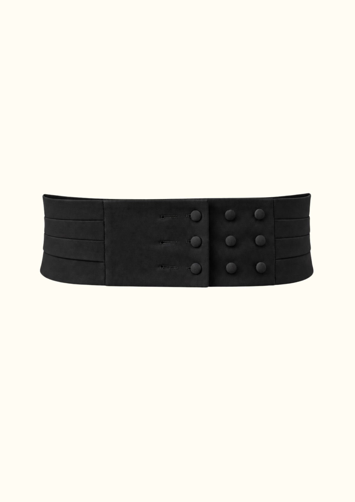 Black Adjustable Cummerbund